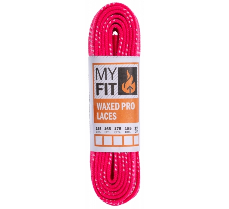 MYFIT Waxed Laces Pro Pink