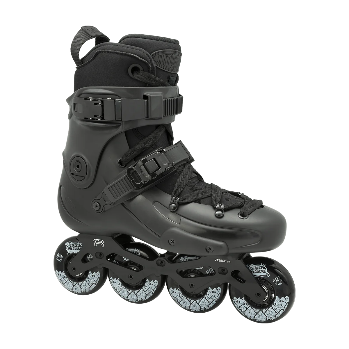 FR SKATES FR1 80 DELUXE INTUITION - BLACK - NEW MODEL 2023